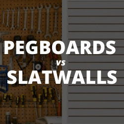 Choosing the Right Garage Wall Panels: Slatwalls vs. Pegboards