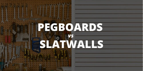 Choosing the Right Garage Wall Panels: Slatwalls vs. Pegboards