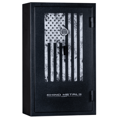 Rhino Gun Safe USA Flag RBFX6036 | 60x36x22 | 50 Long Gun Safe | 40 Min