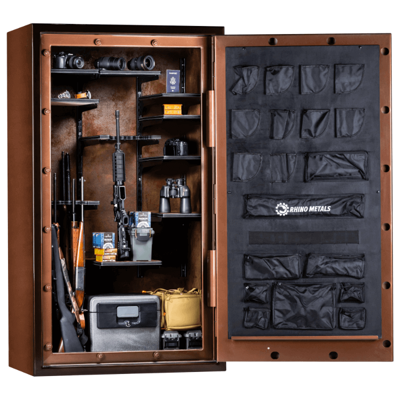 Rhino C-Series Gun Safe CX7241GL | 72"H x 41"W x 27"D | 58 Long Gun | 80 Min Gloss Finish