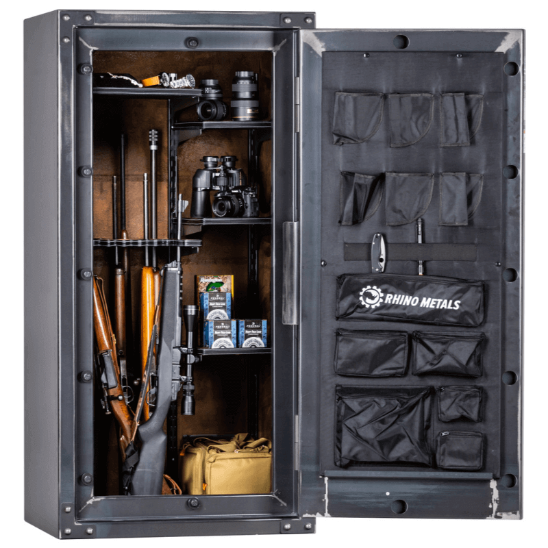 Rhino Strongbox Series Gun Safe RSX6030 | 60"H x 30"W x 25"D | 40 Long Gun Safe | 80 Min