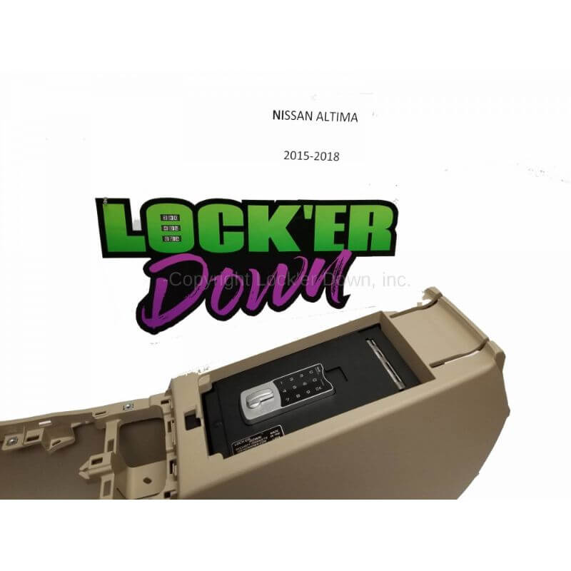 Locker Down (LD6022) Console Safe 2015 - 2018 Nissan Altima