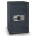 Hollon B3220EILK B-Rated Cash Box with Electronic Locks. Doors Closed & Viewed From Front Left.