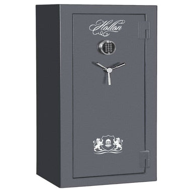 Hollon CS-36E Crescent Shield Gun Safe With Door Closed Viewed From the Front Left with Electronic Lock