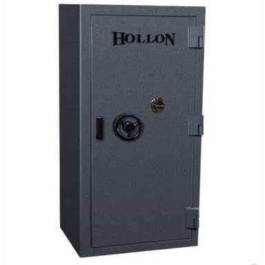 Hollon EMP-5530 EMP TL-15 Tactical Gun Safe in Stealth Charcoal With Doors Closed, Front View