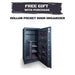 Hollon EMP-5530 EMP TL-15 Tactical Gun Safe Showcasing Free Hollon Pocket Door Organizer