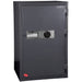 Hollon HS-1200C Office Safe with Dial Locks and Doors Closed. Viewed from the Front Left