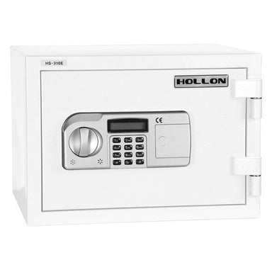 Hollon HS-310E Home Safe with Electronic Locks and Door Closed. Viewed from the Front Left