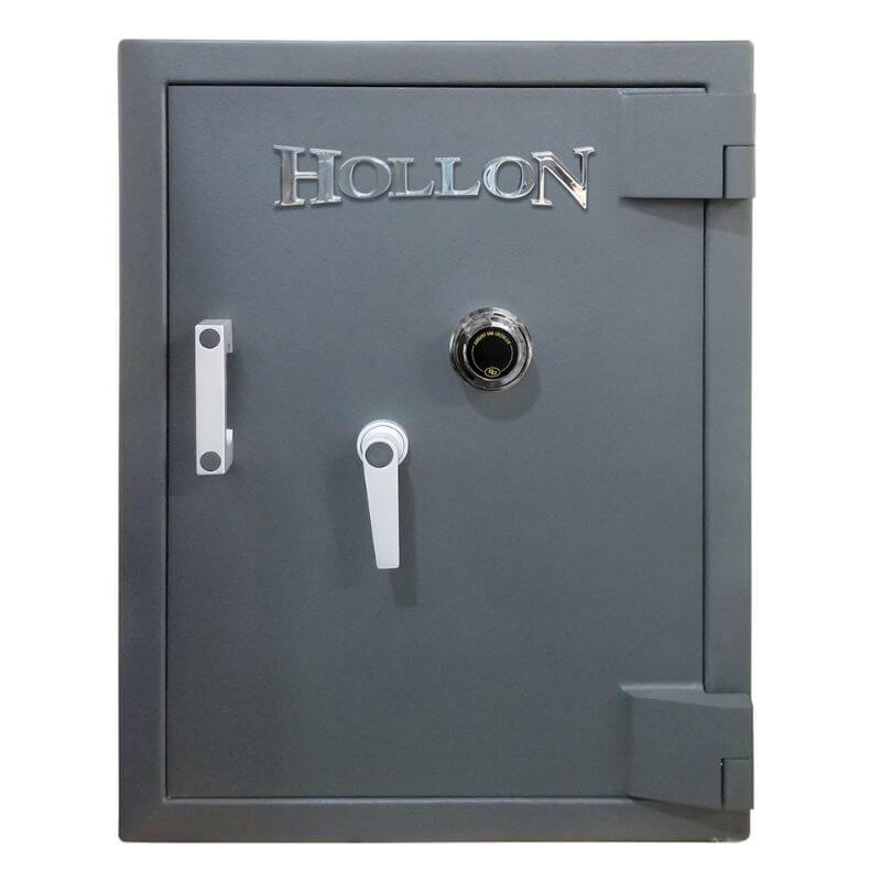 Hollon MJ-2618C TL-30 Rated Safe with Dial Lock, Door Closed and Viewed Directly from the Front