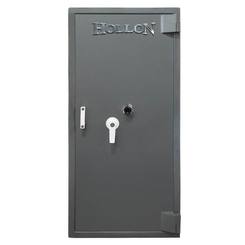 Hollon MJ-5824C TL-30 Rated Safe with Electronic Lock, Door Closed and Viewed Directly from the Front