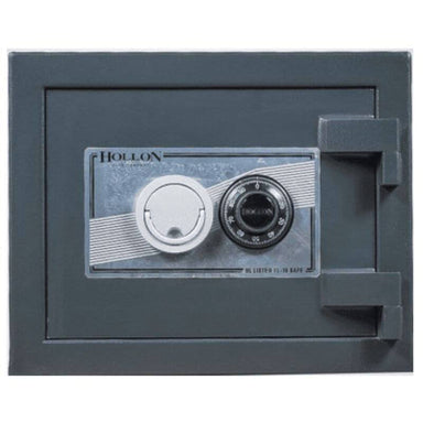 Hollon PM-1014C TL-15 Rated Safe with Dial Lock, Door Closed and Viewed Directly from the Front