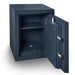 Hollon PM-1814E TL-15 Rated Safe with Electronic Lock and Door Opened Showing Interior Shelving