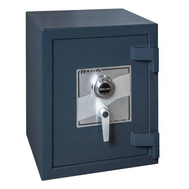 Hollon PM-1814E TL-15 Rated Safe with Dial Lock, Door Closed and Viewed Directly from the Front