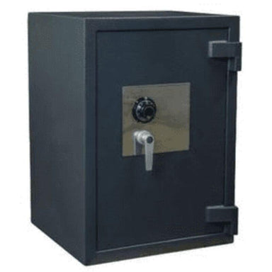 Hollon PM-2819E TL-15 Rated Safe with Dial Lock, Door Closed and Viewed Directly from the Front