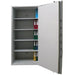 Hollon PM-5837E TL-15 Rated Safe with Electronic Lock and Door Opened Showing Interior Shelving