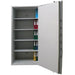 Hollon PM-5837C TL-15 Rated Safe with Electronic Lock and Door Opened Showing Interior Shelving