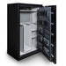 Hollon RG-39 Republic Gun Safes with Doors Opened Showing the Interior Shelving and Door Organizers.