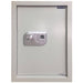 Hollon WSE-BIO-1 Biometric Wall Safe with Biometric Lock, Door Closed, Viewed Directly from the Front