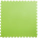 Lock-Tile PVC Smooth Tiles (19.625" x 19.625") in Neon or Light Green Shown From the Top