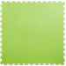 Lock-Tile PVC Smooth Tiles (19.625" x 19.625") in Neon or Light Green Shown From the Top