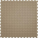 Perfection Floor Tile Vinyl Coin Tiles - 5mm Thick (20.5" x 20.5") in Beige Shown From the Top