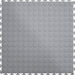 Perfection Floor Tile Vinyl Coin Tiles in Light Gray Shown from the Top