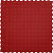 Perfection Floor Tile Vinyl Coin Tiles in Red Shown from the Top