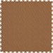 Perfection Floor Tile Vinyl Diamond Tiles - 5mm Thick (20.5" x 20.5") in Tan Color Shown From the Top