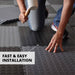 Fast & Easy Installation for Perfection Floor Coin Tiles