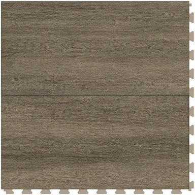 Perfection Floor Tile Breckenridge Wood Luxury Vinyl Tiles - 5mm Thick (20" x 20") with Willow Wood Pattern Shown From the Top
