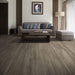 Perfection Floor Tile Breckenridge Wood Luxury Vinyl Tiles - 5mm Thick (20" x 20") with Willow Wood Pattern Shown in the Context of a Living Room