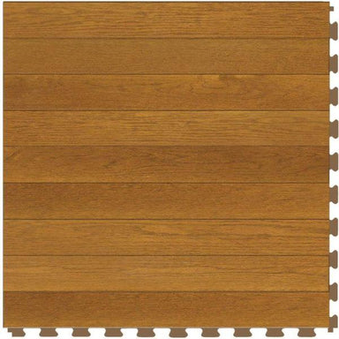 Perfection Floor Tile Classic Plank Wood Luxury Vinyl Tiles - 5mm Thick (20" x 20") with Pine Wood Pattern Shown From the Top