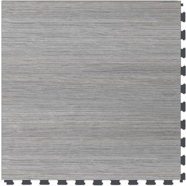 Perfection Floor Tile Classic Wood Luxury Vinyl Tiles - 5mm Thick (20" x 20") with DriftWood Pattern Shown From the Top