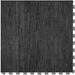 Perfection Floor Tile Deadwood Luxury Vinyl Tiles - 5mm Thick (20" x 20") with Coal Chamber Wood Pattern Shown From the Top