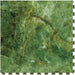 Perfection Floor Tile Marble Luxury Vinyl Tiles - 5mm Thick (20" x 20") with Malachite Stone Pattern Shown From the Top