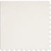Perfection Floor Tile Rawhide Leather Vinyl Tiles - 5mm Thick (20" x 20") in Parchment White Color Shown From the Top