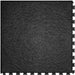 Perfection Floor Tile Slate Vinyl Tiles - 5mm Thick (20" x 20") in Black Color Shown From the Top