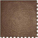 Perfection Floor Tile Slate Vinyl Tiles - 5mm Thick (20" x 20") in Chestnut Color Shown From the Top