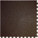Perfection Floor Tile Slate Vinyl Tiles - 5mm Thick (20" x 20") in Chocolate Color Shown From the Top