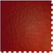Perfection Floor Tile Slate Vinyl Tiles - 5mm Thick (20" x 20") in Terracotta Color Shown From the Top