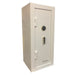 Sun Welding H48 Heirloom Home/Office Fire & Burglary Safe in Gloss Ivory with Doors Closed.