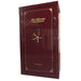 Sun Welding P4028T Pony Express Series Fireproof Gun Safe in Gloss Burgundy with Doors Closed.