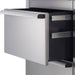 Trinity TLSF-7210 (72x19) PRO Stainless Steel Rolling Workbench Close-Up of Drawers.