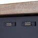 Trinity TLSPBK-0603 (24 in.) Garage Base Cabinet in Black Close Up of Magnetic Cabinet Latches.