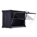 Trinity TSNPBK-0616 (5-Piece) PRO Garage Cabinet Set in Black Close Up Cabinet Doors with Gas Pumps for Easy Opening or Closing.
