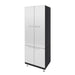 Hercke HC-Kit 8-S73 (24”D x 30”W x 84”H) Storage Tower Garage Cabinet System in powder coat finish shown in side view.