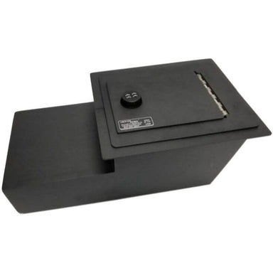 Locker Down LD2004EX vehicle console safe for Chevrolet 1973-1991 and GMC 1973-1991 viewed from top-horizontal.