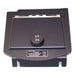 Locker Down LD2011E vehicle console safe for Chevrolet 2007-2014 and GMC 2007-2014 viewed from top.