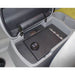 Locker Down LD2012 vehicle console safe for Toyota Tacoma 2005-2015 viewed form top inside center console.