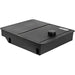 Locker Down LD2058 vehicle console safe for Dodge Ram F-1500, F-2500, F3500, F4500 2006-2019 viewed from the top cover.